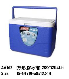 方形膠冰箱 19-1/4x10-5/8x13.5