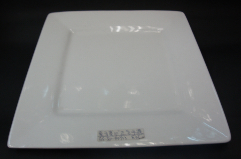 SQUARE PLATE 258Dx28mmH